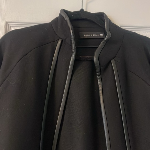 Zara Wool Cape - Picture 3 of 5